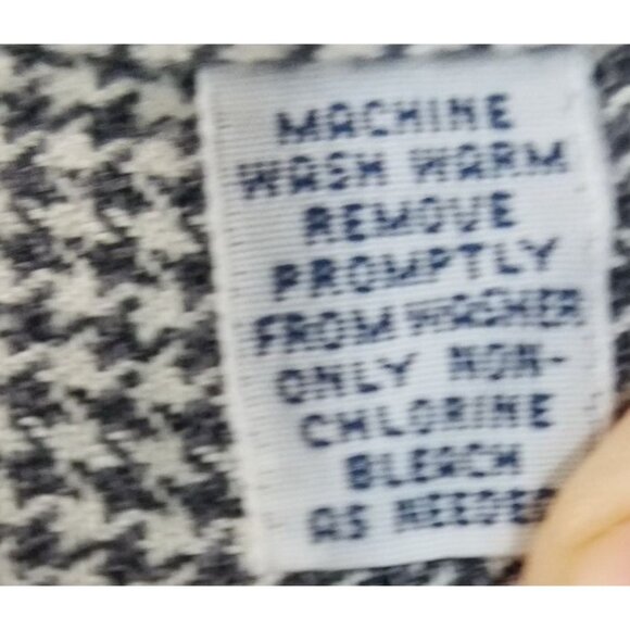 Polo Ralph Lauren Mens Size Large Shirt Houndstooth Button-Down Flannel Cotton - Picture 5 of 13